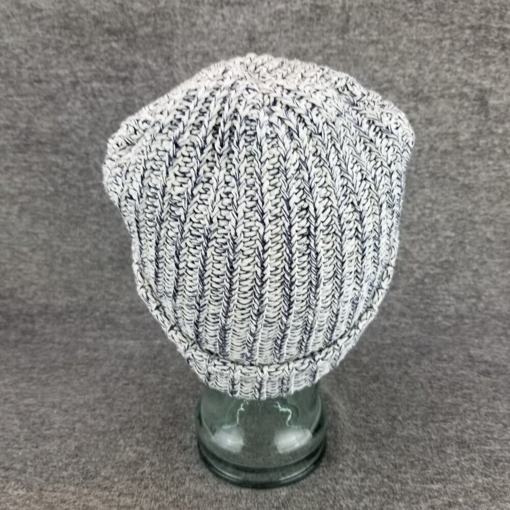 ✅Love Your Melon Grey Cable Knit Beanie Winter Hat 100% Cotton OSFM OSFA - Picture 5 of 7